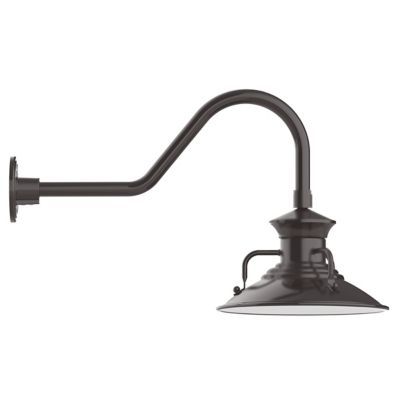 Betty Outdoor Gooseneck Wall Sconce