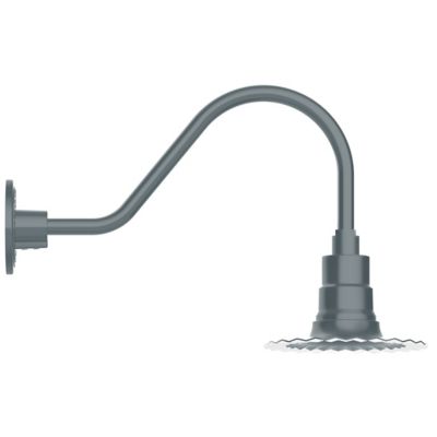 Tucker Outdoor Gooseneck Wall Sconce