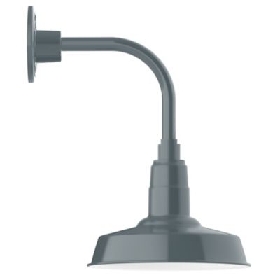 Brea Outdoor Curved Arm Wall Sconce