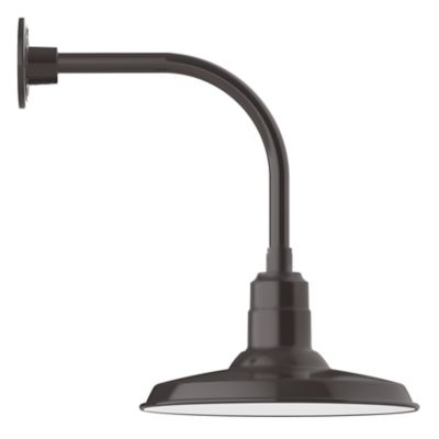 Brea Outdoor Curved Arm Wall Sconce