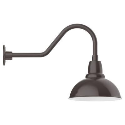 Rhonda Outdoor Gooseneck Wall Sconce