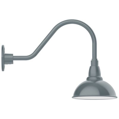 Rhonda Gooseneck Wall Sconce (Slate Gray/8 Inch) - OPEN BOX