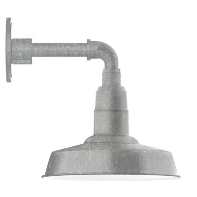 Brea Straight Arm Wall Sconce (Galvanized|10 In) - OPEN BOX