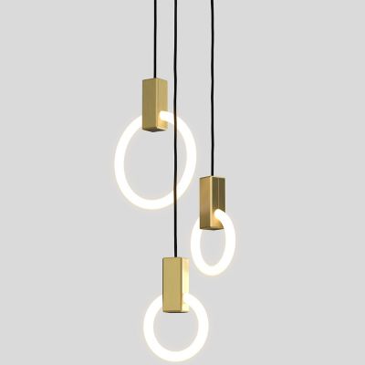 Halo LED Multi-Light Pendant