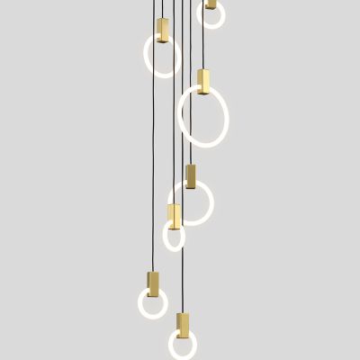 Halo LED Multi-Light Pendant