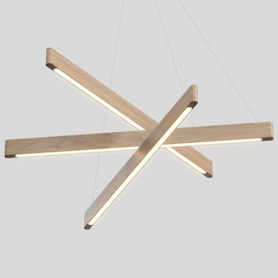 Line Light Trio Cross Pendant