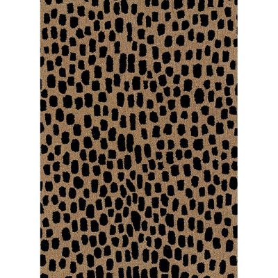 Erin Gates by Momeni Woodland Leopard Area Rugs, Wool Area Rugs