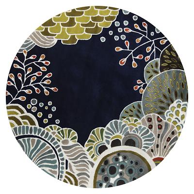 New Wave NW-146 Round Area Rug