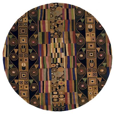 New Wave NW-33 Round Area Rug
