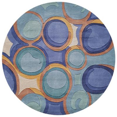 New Wave NW-133 Round Area Rug