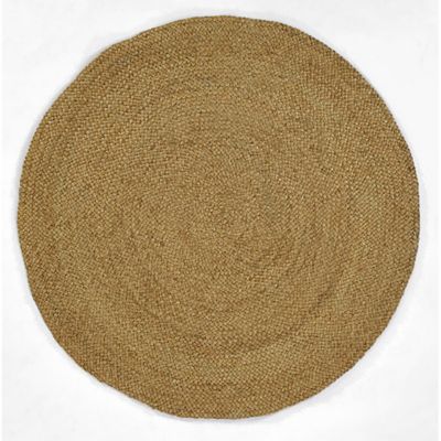 Cassis Braid Round Area Rug