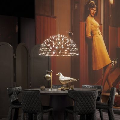 Shown in Transparent with tinned cores Finish, lit