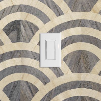 Shown in White finish, Wall Switch Location, in use