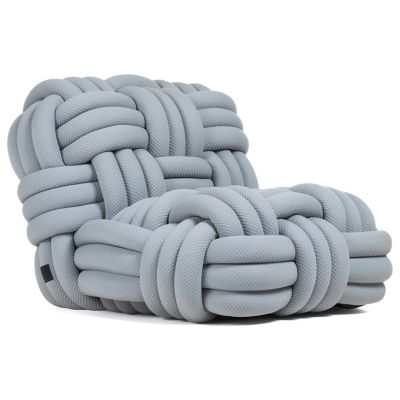 Knitty Upholstered Lounge Chair