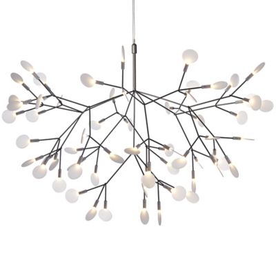 Heracleum III LED Chandelier(Nickel|38.6 In)-OPEN BOX