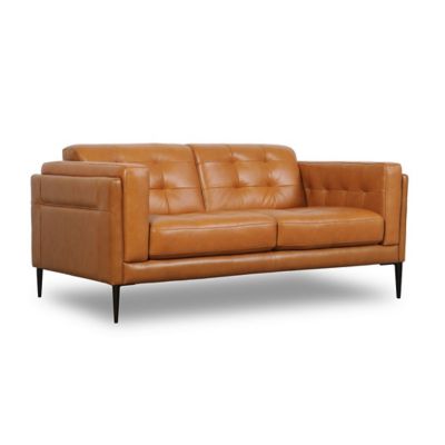 Murray Leather Loveseat