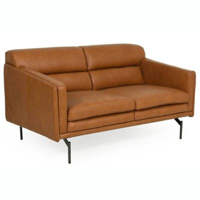 McCoy Leather Loveseat