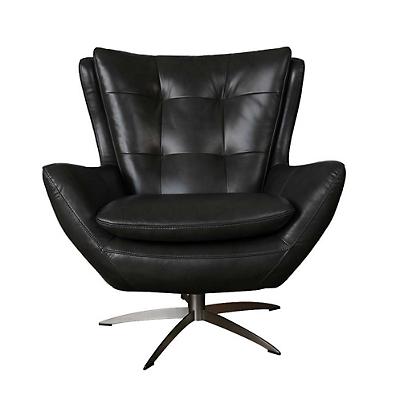 McCann Leather Swivel Chair
