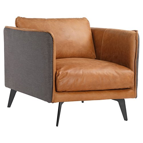 Lya Leather Lounge Chair