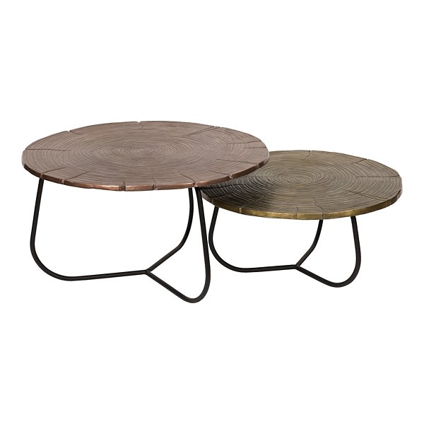 Astral Coffee Tables, Set of 2