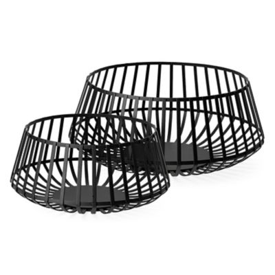 Emilio Slated Bowl, Set of 2