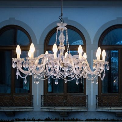 12'' Battery Powered Outdoor Hanging Light