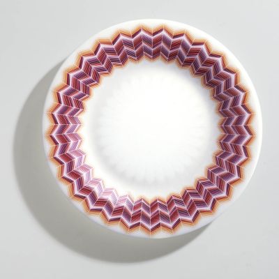 Zig Zag Bread and Butter Plates, Set of 6