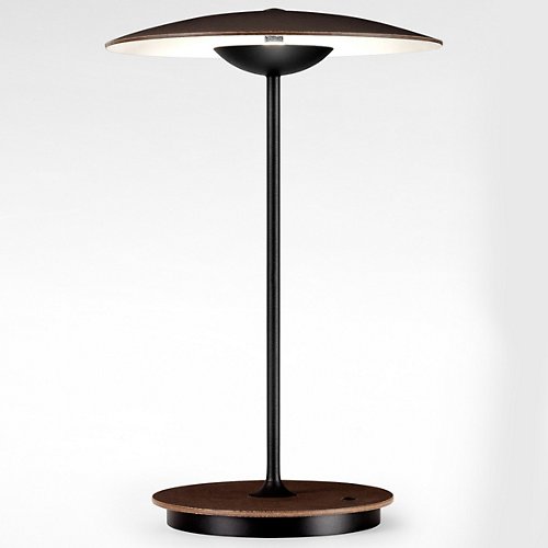 Ginger Rechargeable LED Table Lamp (Wenge) - OPEN BOX RETURN