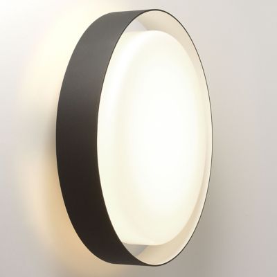 Plaff-on LED Wall Sconce (Black|Large|Triac ELV) - OPEN BOX