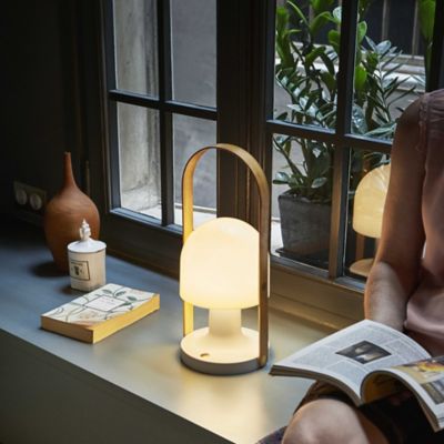 Shown in Matte White Base, FollowMe Plus size, lit, in use