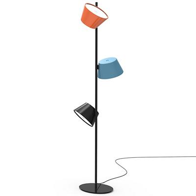 Tam Tam Multi-Colored 3-Light Floor Lamp