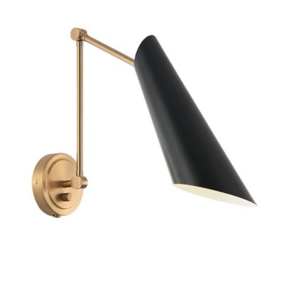 Bella Adjustable Arm Wall Sconce by Huxe at