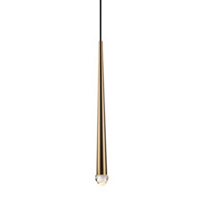 Salve LED Mini Pendant Light (Aged Gold Brass) - OPEN BOX