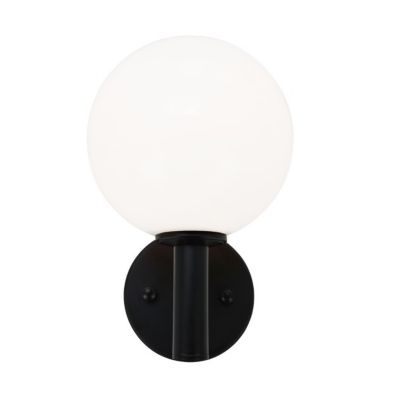 Astro Wall Sconce (Opal|Black) - OPEN BOX
