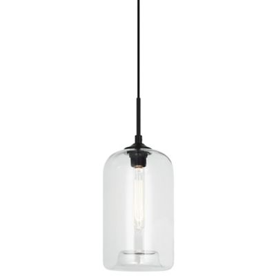 Cipriana Organic Charm Cylinder Mini Pendant(Clear)-OPEN BOX
