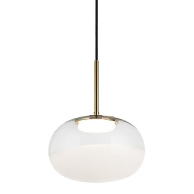 Donello LED Pendant (Aged Gold Brass|Medium) - OPEN BOX