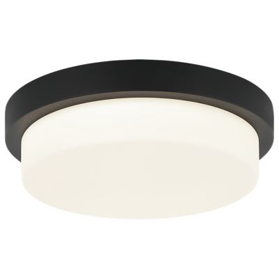 Elia LED Flushmount (Matte Black|Small) - OPEN BOX