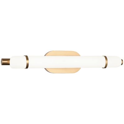 Maxine LED Vanity Light (Aged Gold Brass|24 In) - OPEN BOX