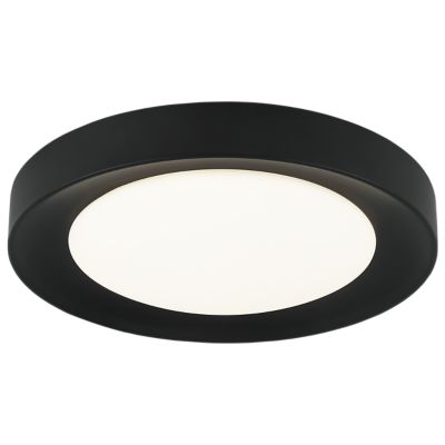 Solene LED Flushmount (Matte Black|Large) - OPEN BOX