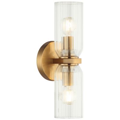 Tesso Wall Sconce (Aged Gold Brass) - OPEN BOX