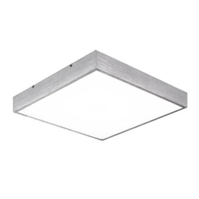 Tore LED Flush Mount Ceiling Light (Aluminum|Med) - OPEN BOX
