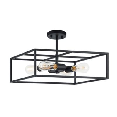 Santi Square Semi-Flushmount