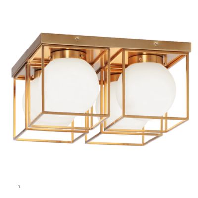 Carlotta Square Flushmount