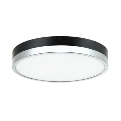 Tone Flushmount (Black with Chrome/Medium) - OPEN BOX RETURN