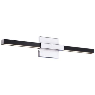 Lineare LED Wall Sconce (Black with Chrome|Small) - OPEN BOX