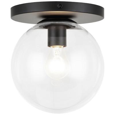 Cosmo Wall/Ceiling Light (Clear/Black/8 Inch/Yes) - OPEN BOX