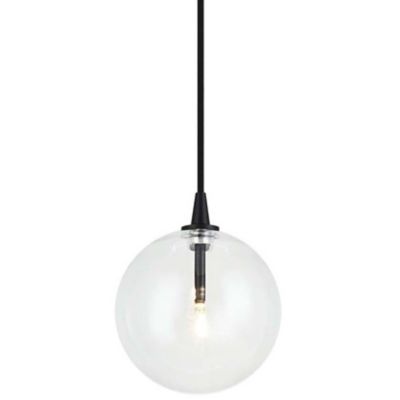 Bolha Mini Pendant (Black|5 In) - OPEN BOX