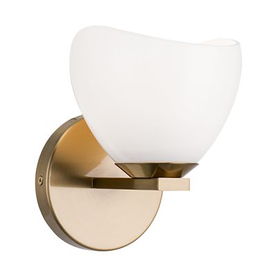 Uptowne Wall Sconce (Aged Gold Brass|1 Light) - OPEN BOX