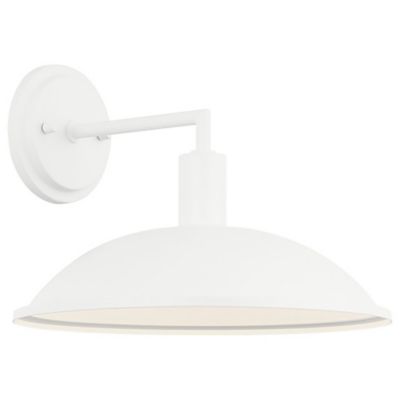 Farmley Wall Sconce (Matte White|Large) - OPEN BOX