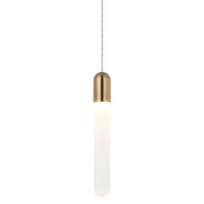 Aydin LED Mini Pendant (Aged Gold Brass) - OPEN BOX